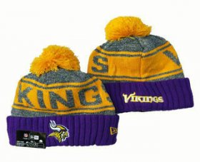 Cheap Minnesota Vikings Beanies Hat YD 2