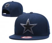 Cheap NFL Dallas Cowboys Big Logo Navy Snapback Adjustable Hat GS13