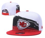 Cheap Chiefs Team Logo White Red Adjustable Hat GS