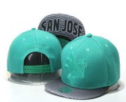 Cheap San Jose Sharks Snapback Ajustable Cap Hat GS 2