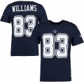 Wholesale Cheap Dallas Cowboys #83 Terrance Williams Nike Player Pride Name & Number T-Shirt Navy