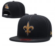 Cheap Saints Team Logo Black Adjustable Hat LT