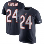 Wholesale Cheap Chicago Bears #24 Jordan Howard Nike Player Pride Name & Number T-Shirt Navy