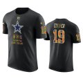 Wholesale Cheap Cowboys #19 Amari Cooper Black Men's Black History Month T-Shirt