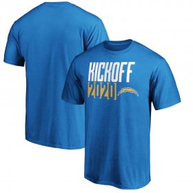 Wholesale Cheap Los Angeles Chargers Fanatics Branded Kickoff 2020 T-Shirt Powder Blue