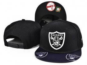 Cheap Raiders Team Logo Black Adjustable Hat SF