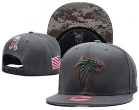 Cheap NFL Atlanta Falcons Team Logo Salute To Service Adjustable Hat X101