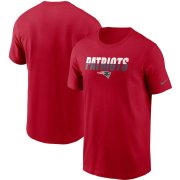 Wholesale Cheap New England Patriots Nike Split T-Shirt Red