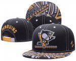 Cheap NHL Pittsburgh Penguins Stitched Snapback Hats 004