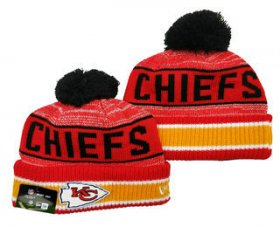 Cheap Kansas City Chiefs Beanies Hat YD 2