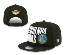 Cheap Men\'s Golden State Warriors 2018 The NBA Finals Patch Snapback Ajustable Cap Hat