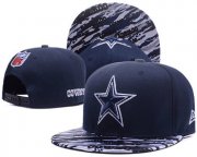 Cheap NFL Dallas Cowboys Black Snapback Adjustable hat -909