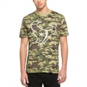 Wholesale Cheap Men's Houston Texans '47 Camo Alpha T-Shirt