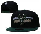 Cheap Milwaukee Bucks Finals Stitched Snapback Hats 012