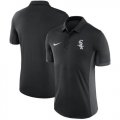 Wholesale Cheap Men's Chicago White Sox Nike Black Franchise Polo