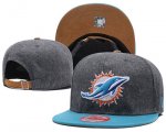 Cheap NFL Miami Dolphins Team Logo Snapback Adjustable Hat