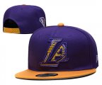 Cheap Los Angeles Lakers Stitched Snapback Hats 034