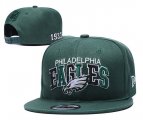 Cheap Eagles Team Logo Green 1933 Anniversary Adjustable Hat YD