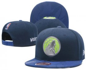 Cheap Minnesota Timberwolves Ajustable Cap Hat YD