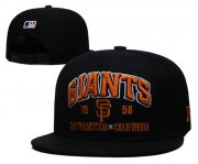 Cheap San Francisco Giants Stitched Snapback Hats 018