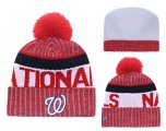 Cheap MLB Washington Nationals Logo Stitched Knit Beanies 001