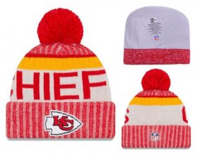 Cheap NFL Kansas City Chiefs Logo Stitched Knit Beanies 002