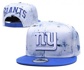 Cheap New York Giants Team Logo Smoke Royal Adjustable Hat TX