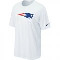 Wholesale Cheap Nike New England Patriots Sideline Legend Authentic Logo Dri-FIT NFL T-Shirt White