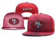 Cheap NFL San Francisco 49ers Stitched Snapback Hats 129