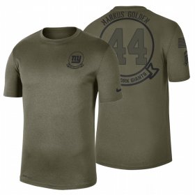 Wholesale Cheap New York Giants #44 Markus Golden Olive 2019 Salute To Service Sideline NFL T-Shirt