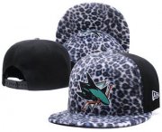 Cheap San Jose Sharks Snapback Ajustable Cap Hat GS 4