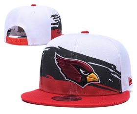 Cheap Arizona Cardinals Team Logo Red White Adjustable Hat