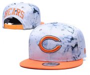 Cheap Bears Team Logo Smoke Orange Adjustable Hat TX