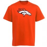 Wholesale Cheap Denver Broncos Youth Team Logo T-Shirt Orange