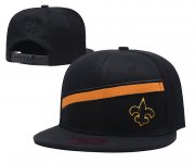 Cheap Saints Fresh Logo Black Adjustable Hat LT