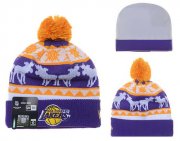 Cheap Los Angeles Lakers Beanies YD002