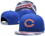 Cheap NFL Chicago Bears Team Logo Black Adjustable Hat S77