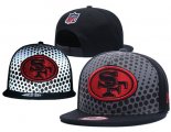 Cheap NFL San Francisco 49ers Stitched Snapback Hats 137