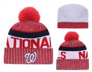 Cheap MLB Washington Nationals Logo Stitched Knit Beanies 001