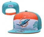 Cheap Dolphins Team Logo Aque 2019 Draft Adjustable Hat YD