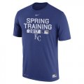 Wholesale Cheap Men's Kansas City Royals Nike Royal 2017 Spring Training Authentic Collection Legend Team Issue Performance T-Shirt