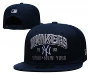 Cheap New York Yankees Stitched Snapback Hats 084