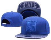 Cheap NHL New York Rangers Team Logo Blue Mitchell & Ness Adjustable Hat