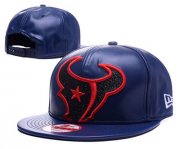 Cheap NFL Houston Texans Team Logo Navy Blue Adjustable Hat Q45