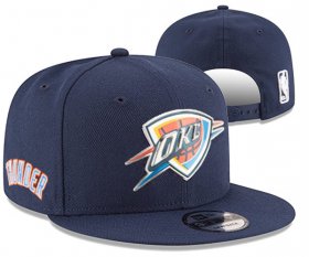 Cheap Oklahoma City Thunder Stitched Snapback Hats 010