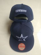 Cheap Cowboys Team Logo Navy Adjustable Hat LT