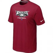 Wholesale Cheap Nike Philadelphia Eagles Big & Tall Critical Victory NFL T-Shirt Red