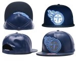 Cheap NFL Tennessee Titans Team Logo Navy Reflective Snapback Adjustable Hat G456