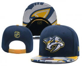 Cheap Nashville Predators Snapback Ajustable Cap Hat YD