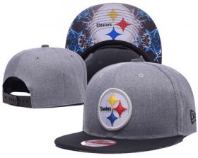 Cheap NFL Pittsburgh Steelers Team Logo Snapback Adjustable Hat 11